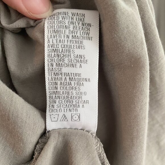 James Perse Long Fitted Taupe Jersey Dress, size 3. Fits like a M/L? - Picture 7 of 7